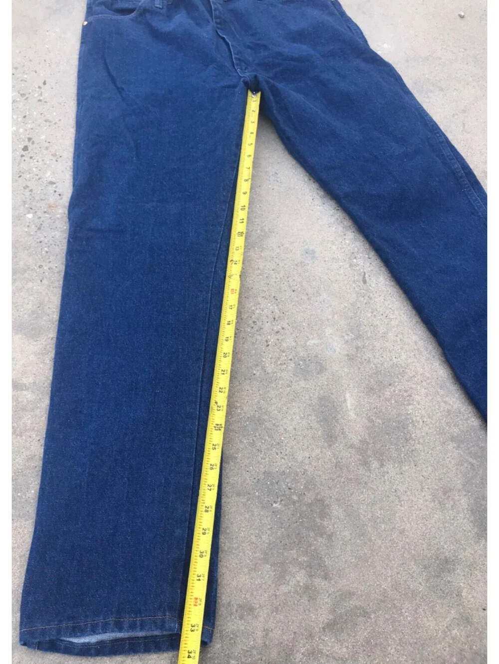 Vintage Wrangler Jeans 13MWZ Regular Fit Denim Blue Jeans Western Mens 42x34